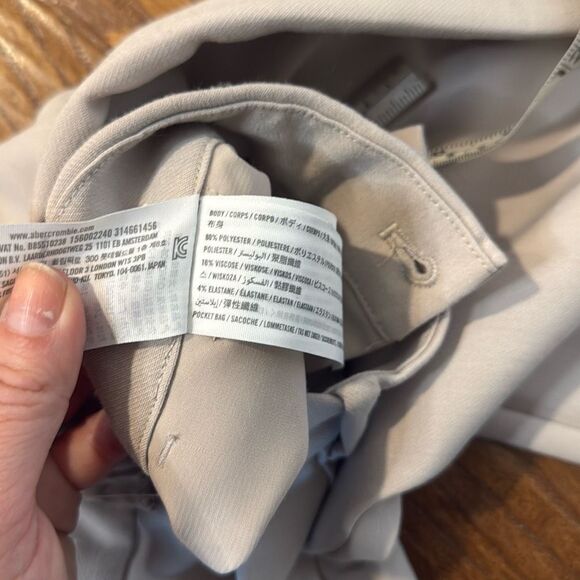 Abercrombie & Fitch Sloane NWT tailored wide leg pant 24/00 - Picture 10 of 14